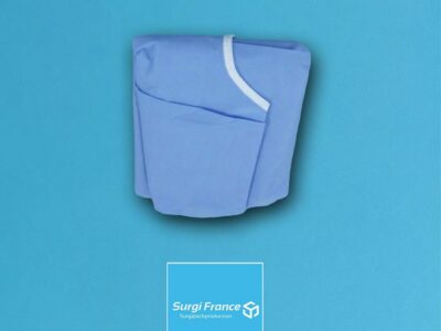REF FST 202-1<br> Casaque de chirurgie standard  qualité SMS 38g/m2
