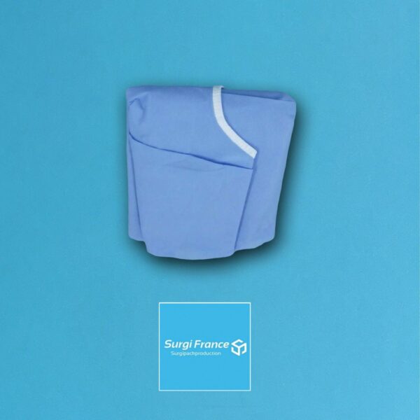 REF FST 202-1<br> Casaque de chirurgie standard  qualité SMS 38g/m2