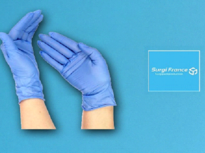 REF - S /VALERIA  <br>GANTS NITRILE DE PRÉPARATION – 20 BOITES DE 100 GANTS