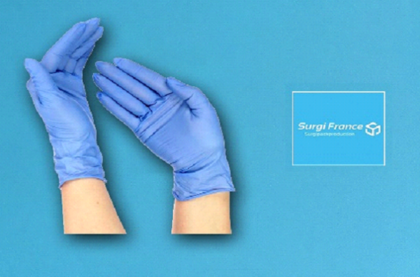 REF - S /VALERIA  <br>GANTS NITRILE DE PRÉPARATION – 20 BOITES DE 100 GANTS